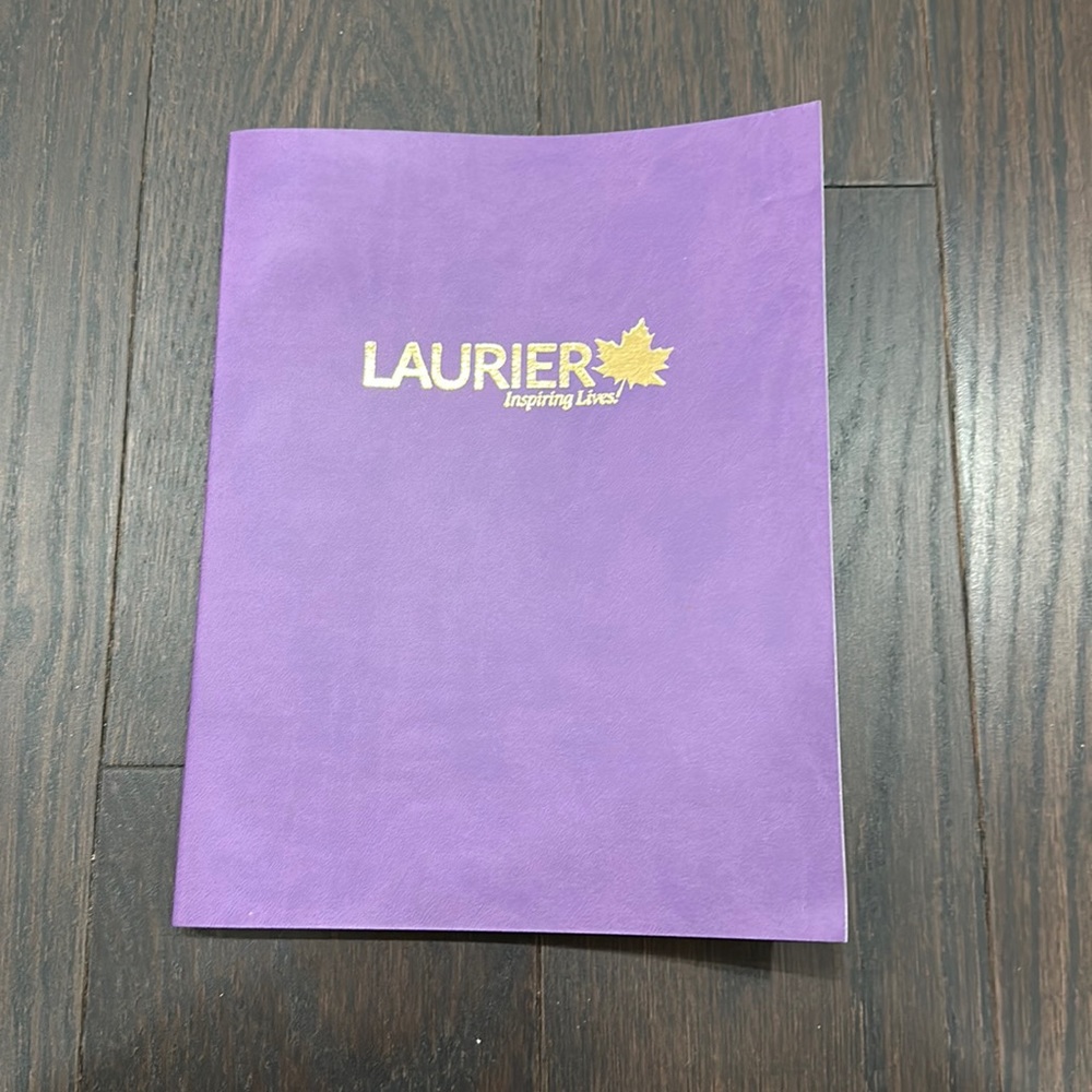 LAURIER Leather Note Book